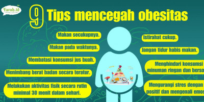 Tidak Berlebihan dan Tidak Malas Jadi Kunci Cegah Obesitas