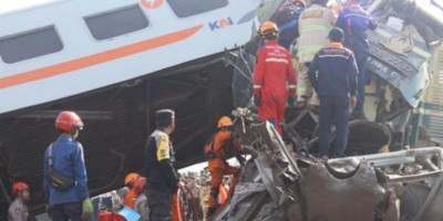 Tabrakan KA Turangga dan KA Bandung Raya di Cicalengka, PT KAI Uraikan Kronologi Kecelakaan