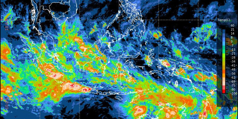 Citra satelit 11 Januari 2024/BMKG