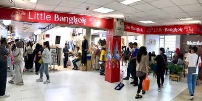 Ramainya “Little Bangkok” Selamatkan Tanah Abang dari Sepi Pengunjung