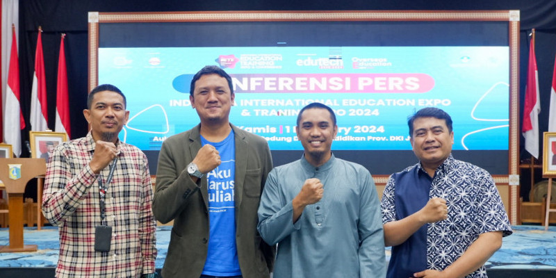 Konferensi pers IIETE 2024 di Jakarta (1/2)/Dok. Wahyu Promo Citra
