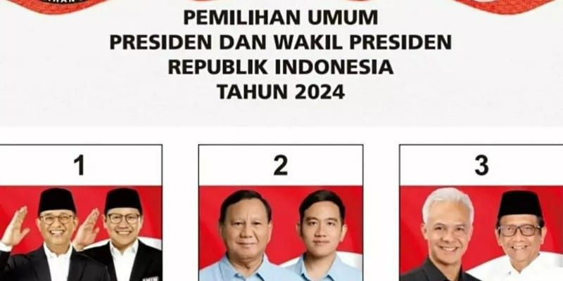 Tiga pasangan capres-cawapres/Net