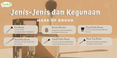 Sudah Tahu Kegunaan <i>Makeup Tools</i> Ini?