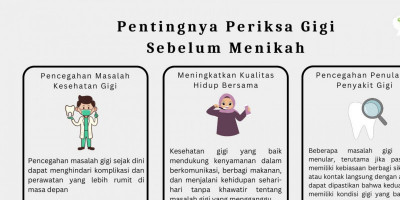 Jelang Pernikahan, Jangan Lupa Periksa Kesehatan Gigi