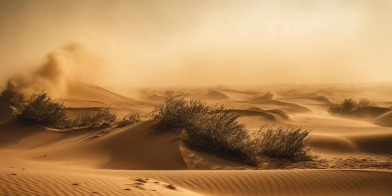 Ilustrasi padang pasir/Freepik