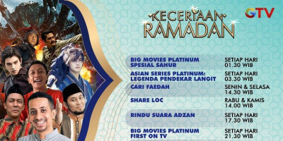 Ini Dia Program Unggulan GTV yang Siap Menemani Puasa Kamu, Lengkap dengan dengan Jadwal Imsakiyah