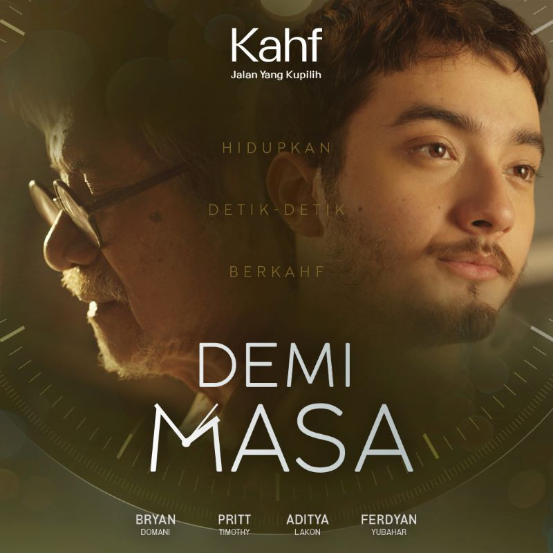 Poster web series Kahf berjudul 'Demi Masa' yang diperankan oleh Kahf Bro Aktor, Bryan Domani/Kahf