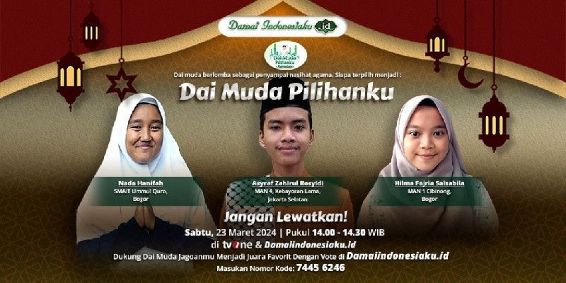 Dai Muda Pilihanku di Damai Indonesiaku tvOne/Ist.