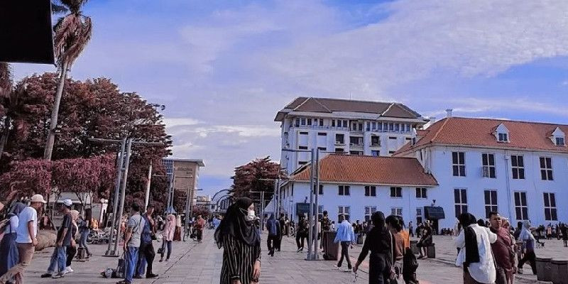 Suasana Kota Tua Jakarta/Instagram @kotatuajakarta.id