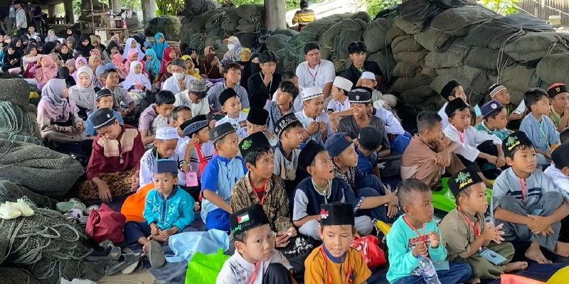 Peserta Anjangsana Sosial RISKA antusias mengikuti rangkaian acara (24/3)/Dok. Humas RISKA