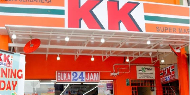 Salah satu jaringan minimarket di Malaysia/Facebook KK Mart