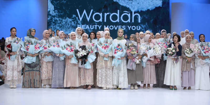 Para desainer di Wardah fashion show IFW 2024/WARDAH