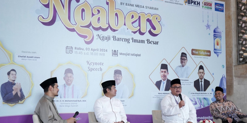 Literasi keuangan syariah BMS di Ngabers Masjid Istiqlal Jakarta (3/4)