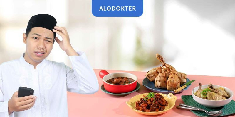 Ilustrasi risiko naiknya kolesterol saat menyantap hidangan Hari Raya/Alodokter