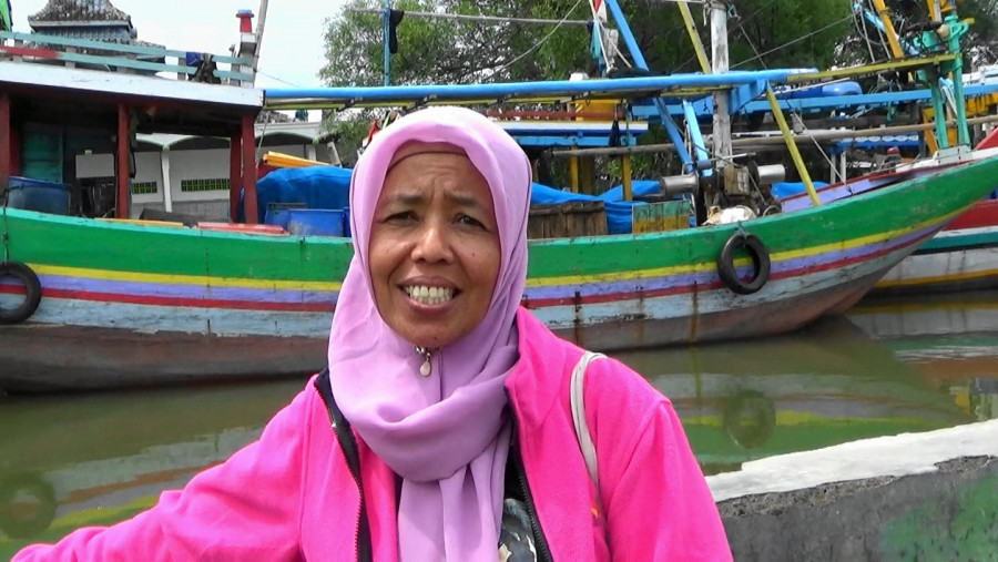 Masnu'ah, sang pahlawan bagi para nelayan perempuan di pesisir/Detik