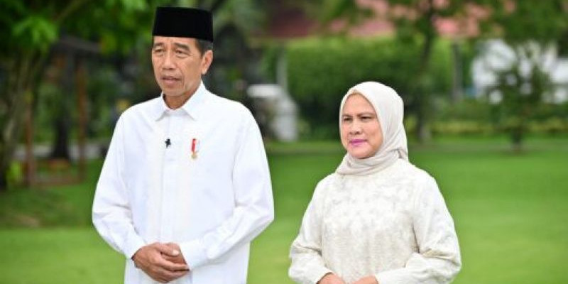 Presiden Joko Widodo & Ibu Iriana/BPMI Setpres