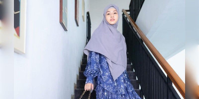 Tampil Kece dengan Busana Syar’i ala Natasha Rizky