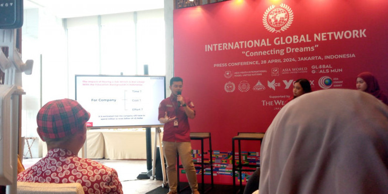 Muhammad Fahrizal selaku CEO International Global Network yakin IGN mampu membantu anak muda menemukan jati dirinya/Farah.id