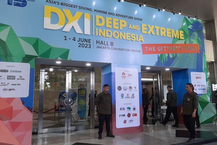 Pameran Deep and Extreme Indonesia (DXI) 2023 di Jakarta Convention Center, Senayan/DXI