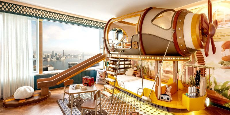 Kamar anak bertema Airship Voyage/Dok. Island Shangri-La Hong Kong