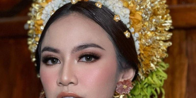 Cantiknya Mahalini di Upacara Mepamit, <i>Makeup</i>-nya Tuai Banyak Pujian