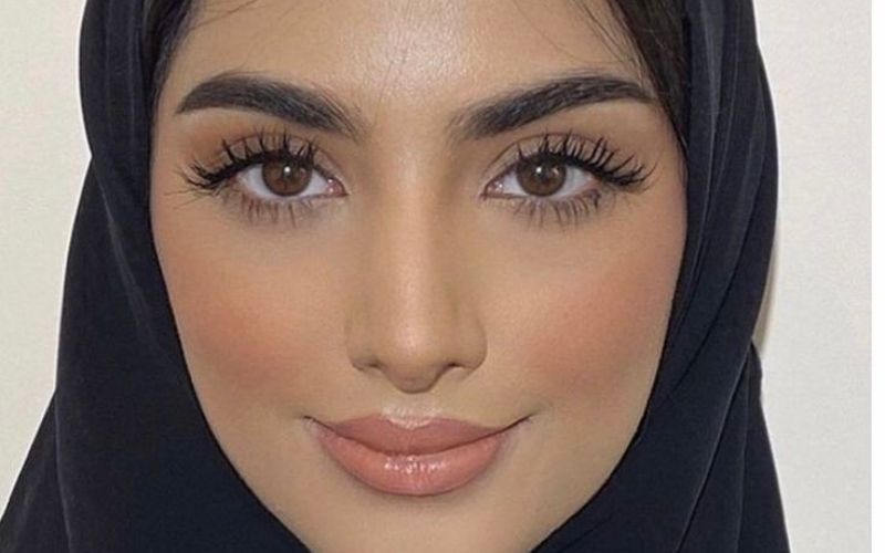 Cantiknya riasan Arabian look/Pinterest