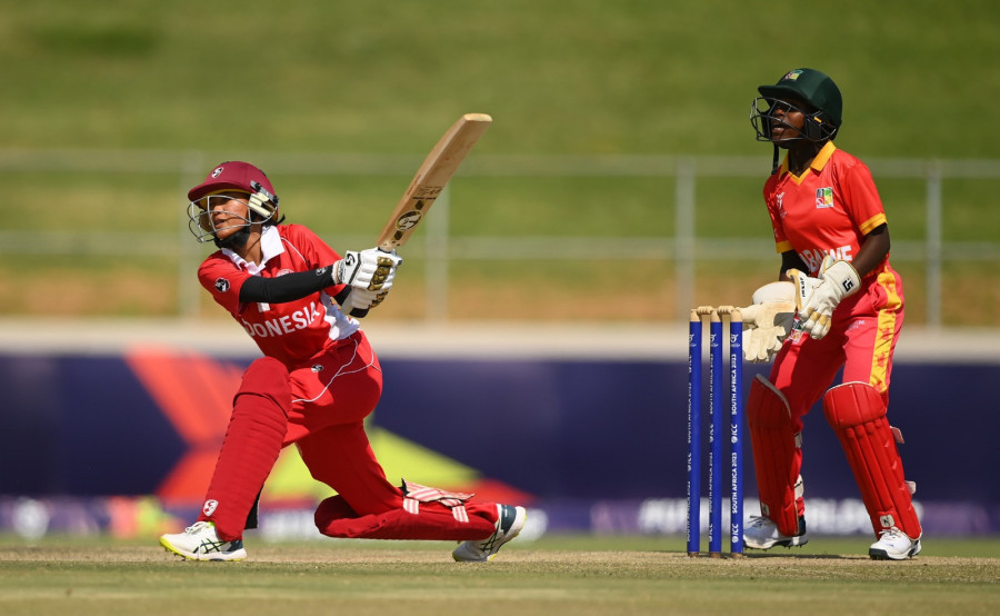 Timnas Cricket Putri Indonesia berlaga di babak kualifikasi Piala Dunia Putri U-19 2024 di Bali/C&C