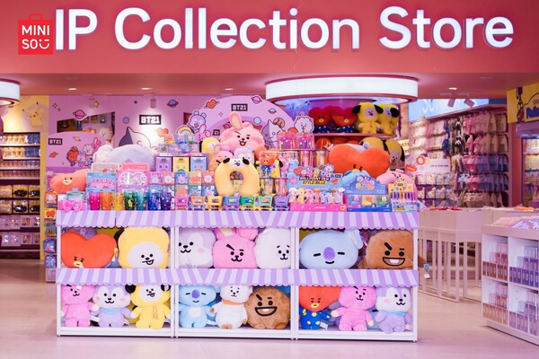 Koleksi BT21 di Miniso/Ist