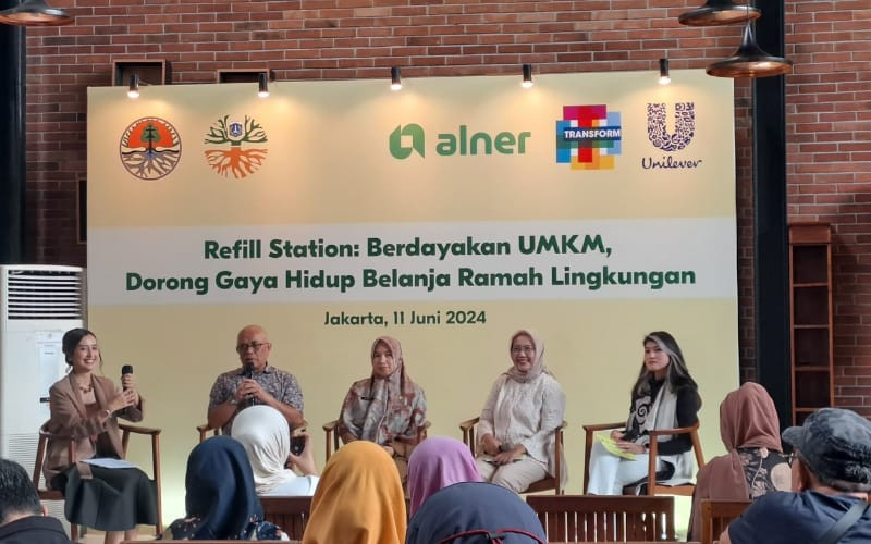 Diskusi Transformasi Gaya Hidup Refill (11/6)/FARAH