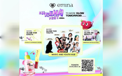 Peluncuran GloRad+ Series dan Rasakan Serunya <i>Beauty Tech Experience</i> di Emina Eureka Fest 2024