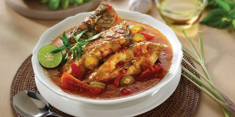Gulai ikan patin nan lezat. (Pinterest/@widyahalim)