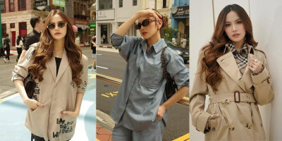 Mahalini Tampil Memukau Saat Hamil: Tips Padu Padan Blazer Oversize dan Baby Bump