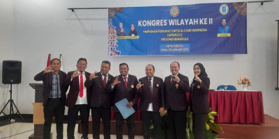 Estafet Kepemimpinan HIPERCCI Bengkulu: Ketua Baru Siap Modernisasi Perawatan Kritis