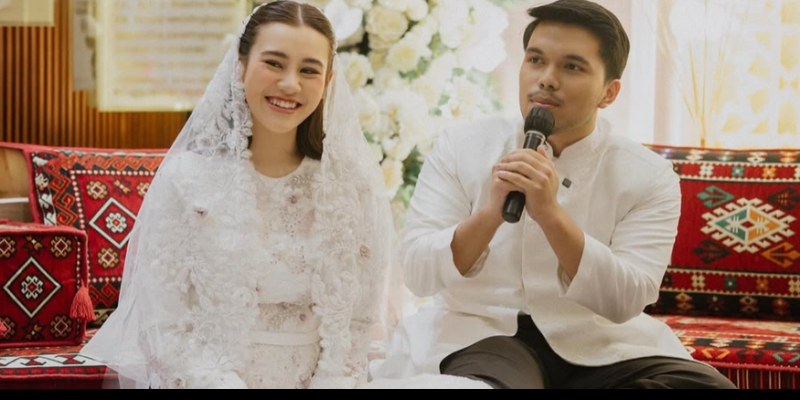 Aaliyah Massaid dan Thariq Halilintar (Instagram/@aaliyah.massaid)