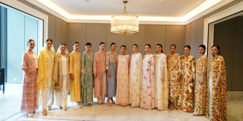 Koleksi Ratimaya Raya dari Batik Danar Hadi & Lace by ArtKea. (Ist)