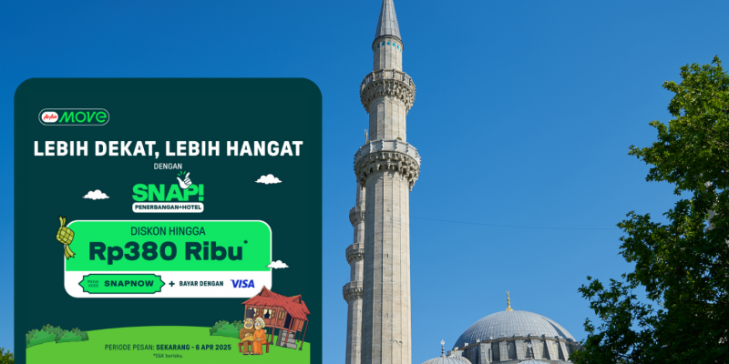 AirAsia MOVE, jadikan perjalanan libur Lebaran lebih bermakna. (Ist)