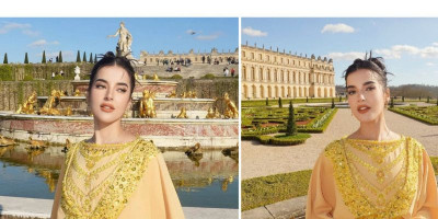 Tasya Farasya dan Gaya Glamor Lebaran di Versailles