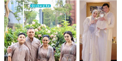 2 Diva Ini Rayakan Lebaran di Singapura