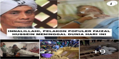 Demam Walid, Warga Net Kena Prank dengan Kabar Kematian Faizal Hussein