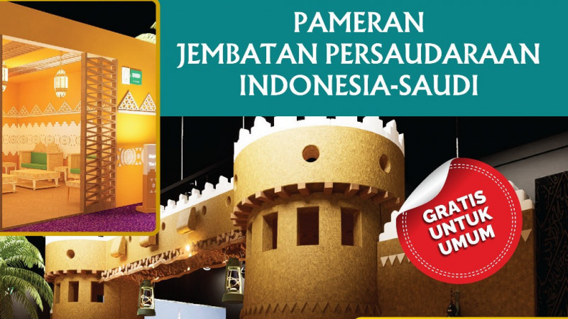 Pameran Jembagan Persaudaraan Indonesia-Saudi di Masjid Istiqlal. (Kemenag)