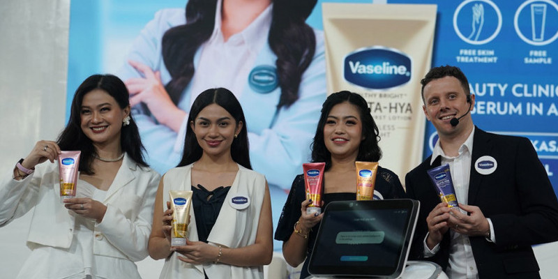 Kolaborasi apik Vaseline & Skin+ untuk kulit sehat cantik perempuan Indonesia. (Ist)