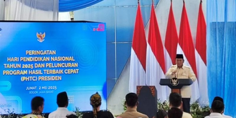 Peringatan Hardiknas 2025 di Bogor (2/5). (ANTARA)