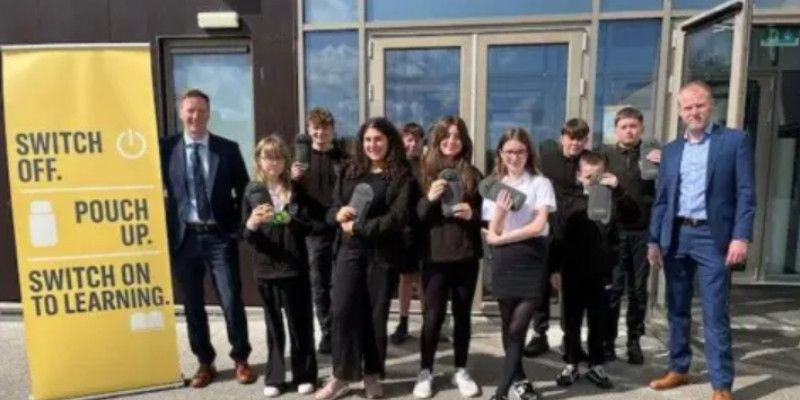 Siswa SMA Portobello di Edinburgh. (BBC)