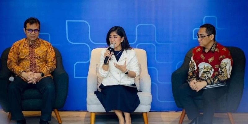 Menkomdigi dan Wamenkomdigi dalam bincang-bincang bersama insan media. (Instagram/@meutyahafid)