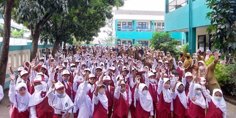 Ilustrasi siswa Sekolah Dasar. (sdn1setuwetanweru)