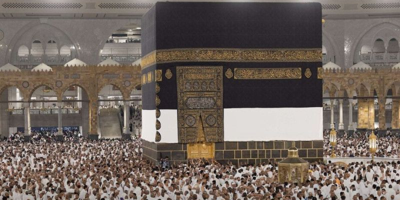 Ilustrasi ibadah haji di Masjidil Haram, Makkah. (Haramain)