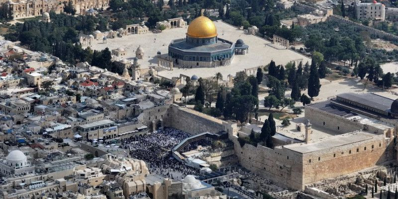 Area Masjid Al Aqsa. (Reuters)