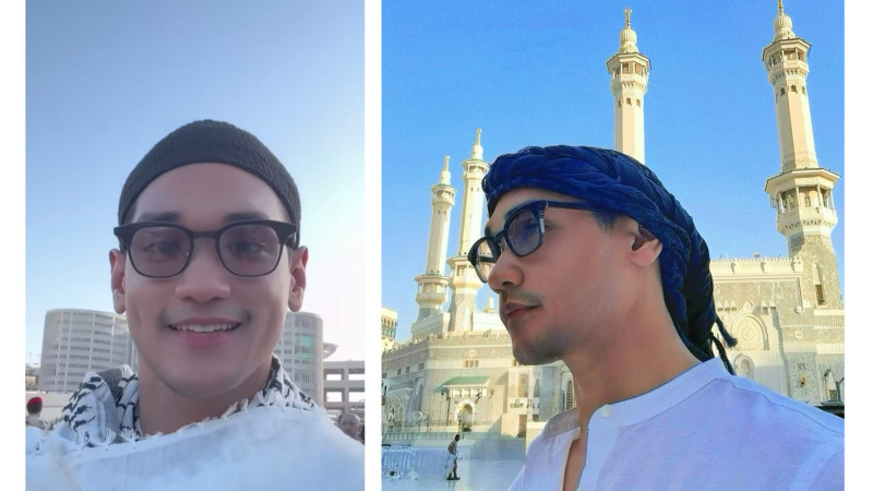 Afgan di Tanah Suci. (Instagram/@afgan__)
