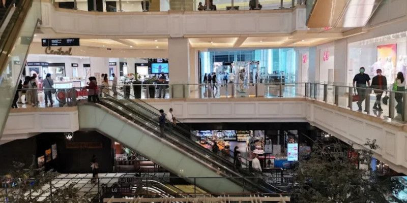 Suasana mal Grand Indonesia. (ekaputrawisata) 