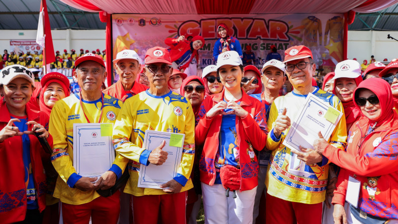 Gebyar Senam Jantung Sehat dari Yayasan Jantung Indonesia. (Ist)